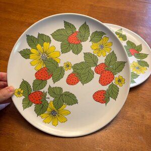 Strawberry plates